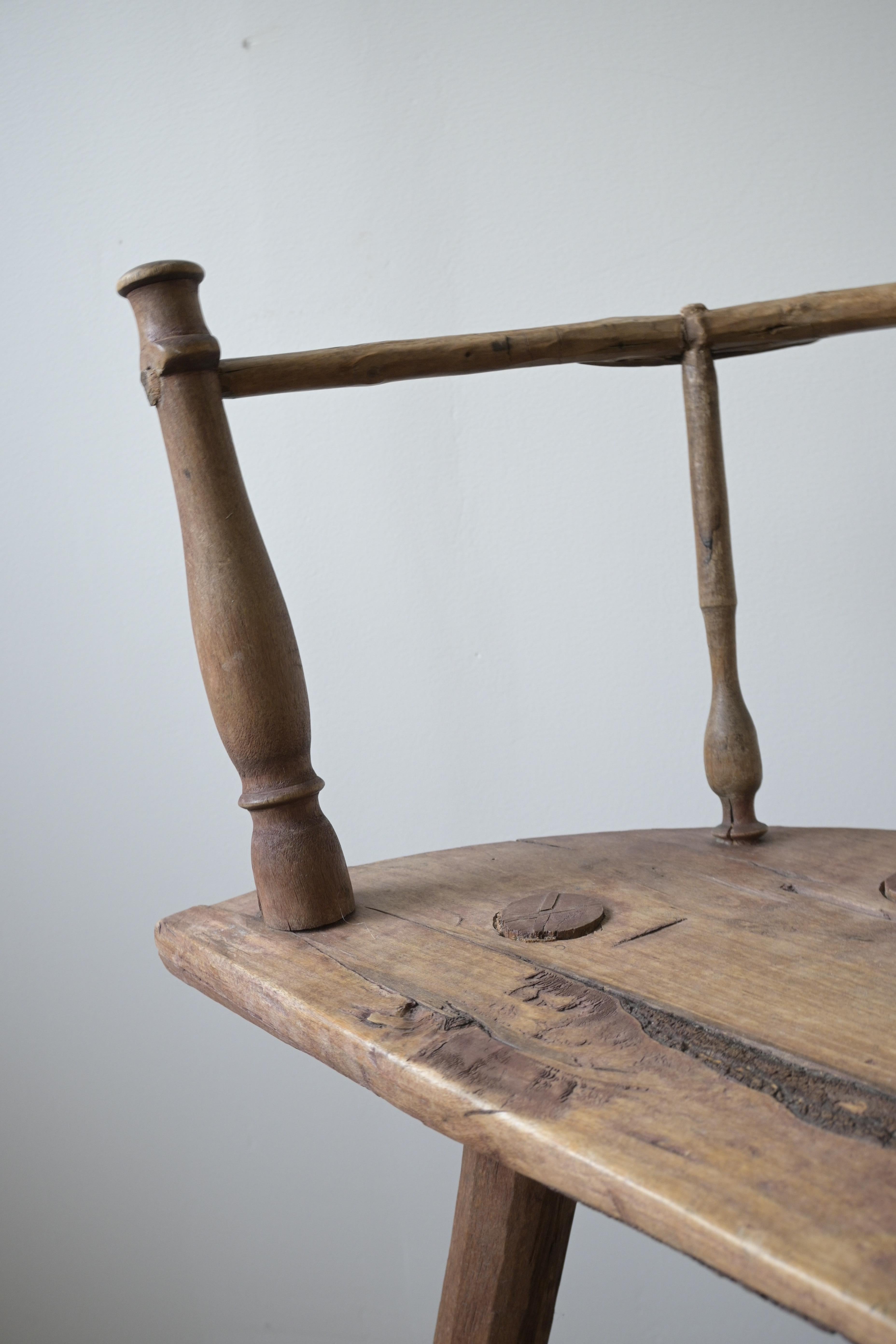XIXe siècle Chaise à filer