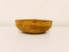Swedish Folk Art, Unique 19th Century Wooden Bowl