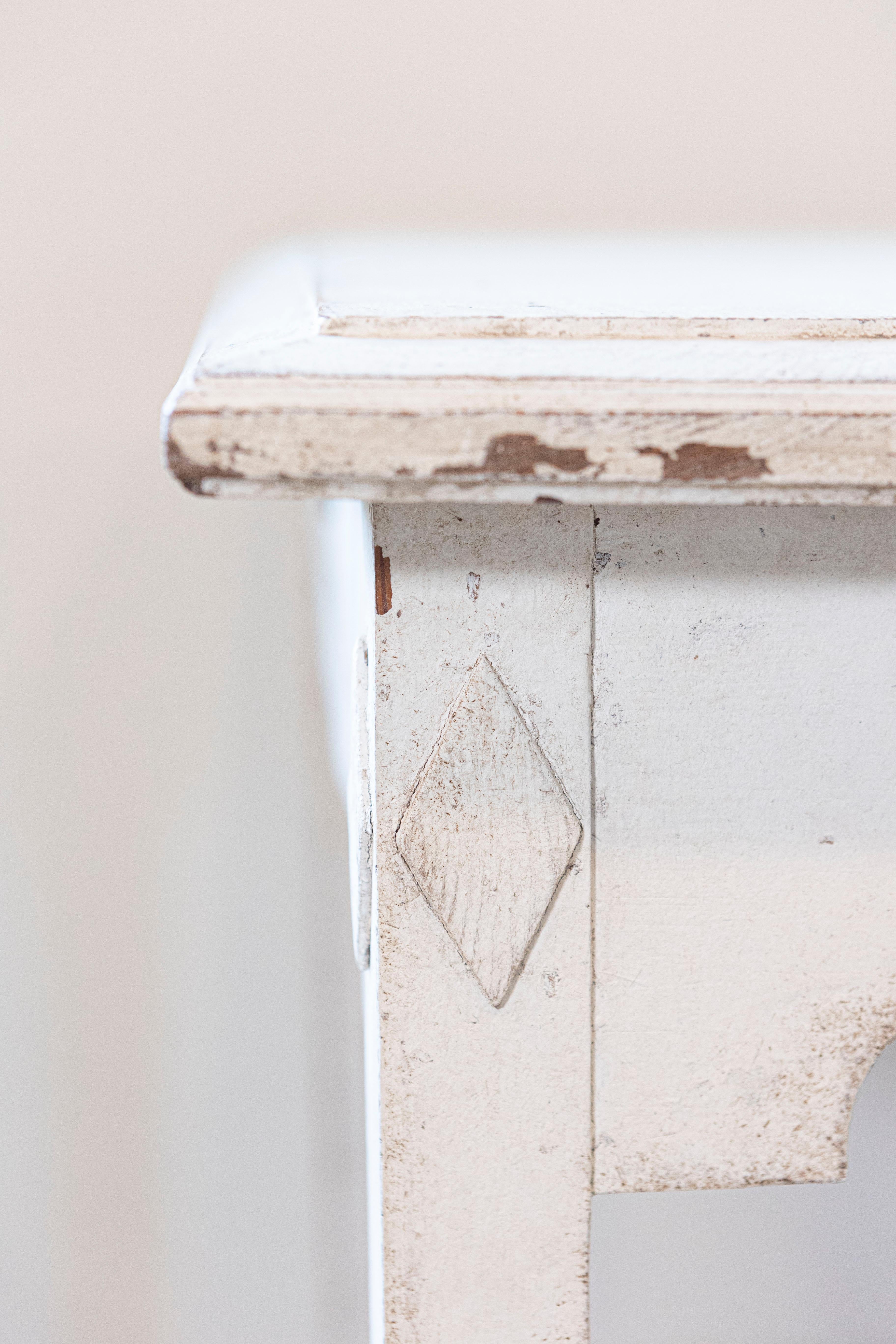 Swedish Freestanding Painted Writing Table Created for Queen Alexandrine For Sale 2