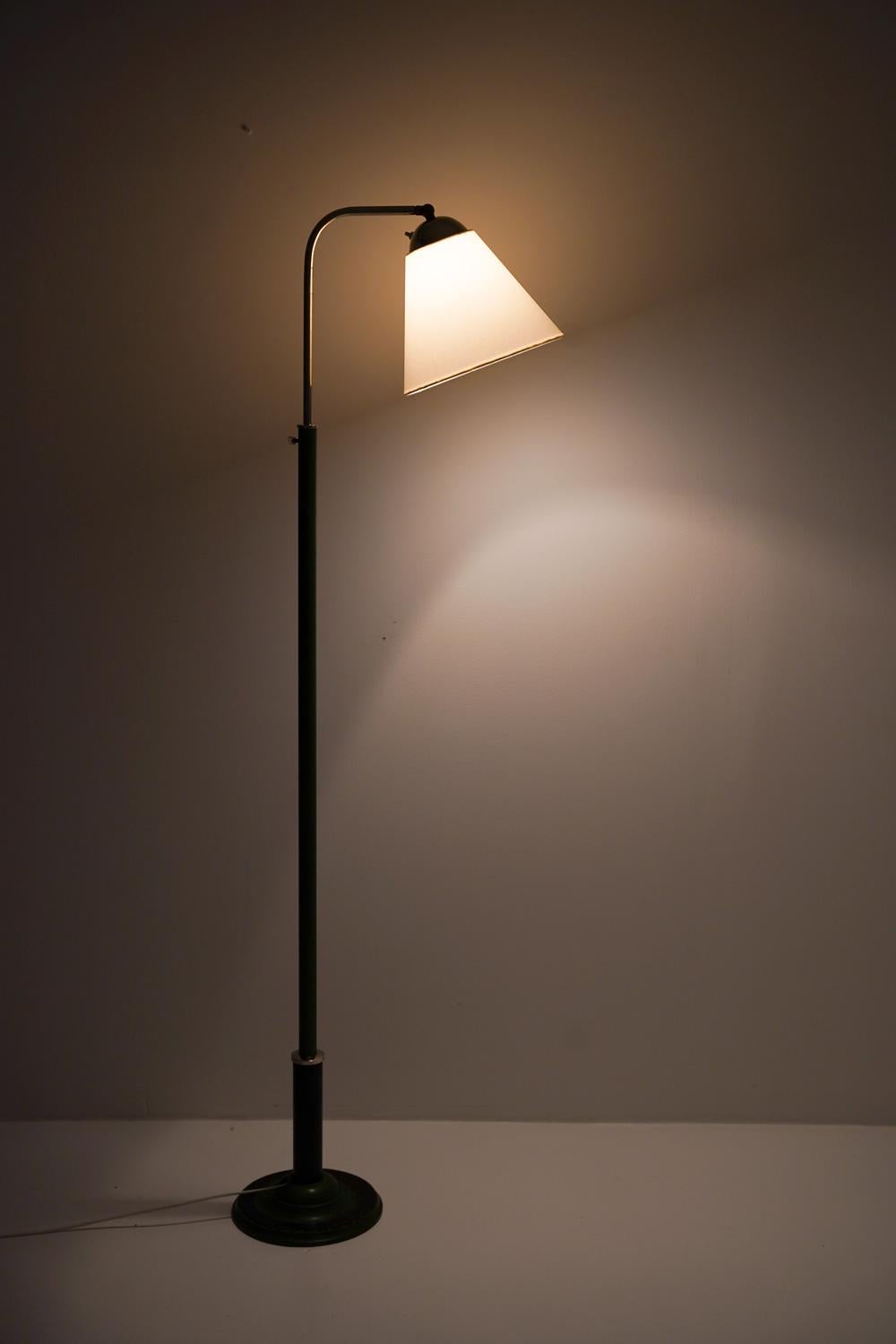 Swedish Functionalist Floor Lamp, 1930s For Sale 1