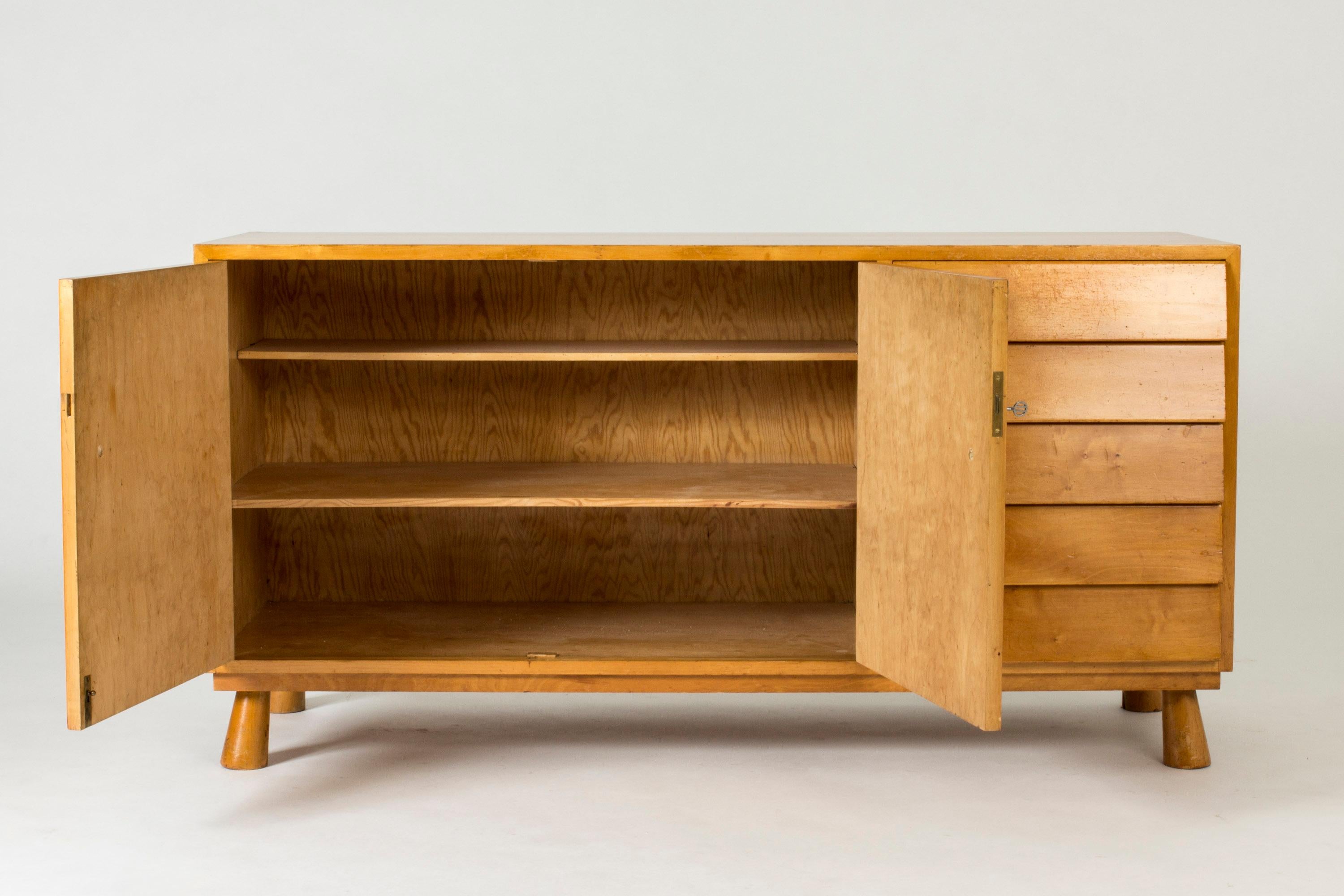 Mid-20th Century Swedish Functionalist Sideboard, 1930s For Sale