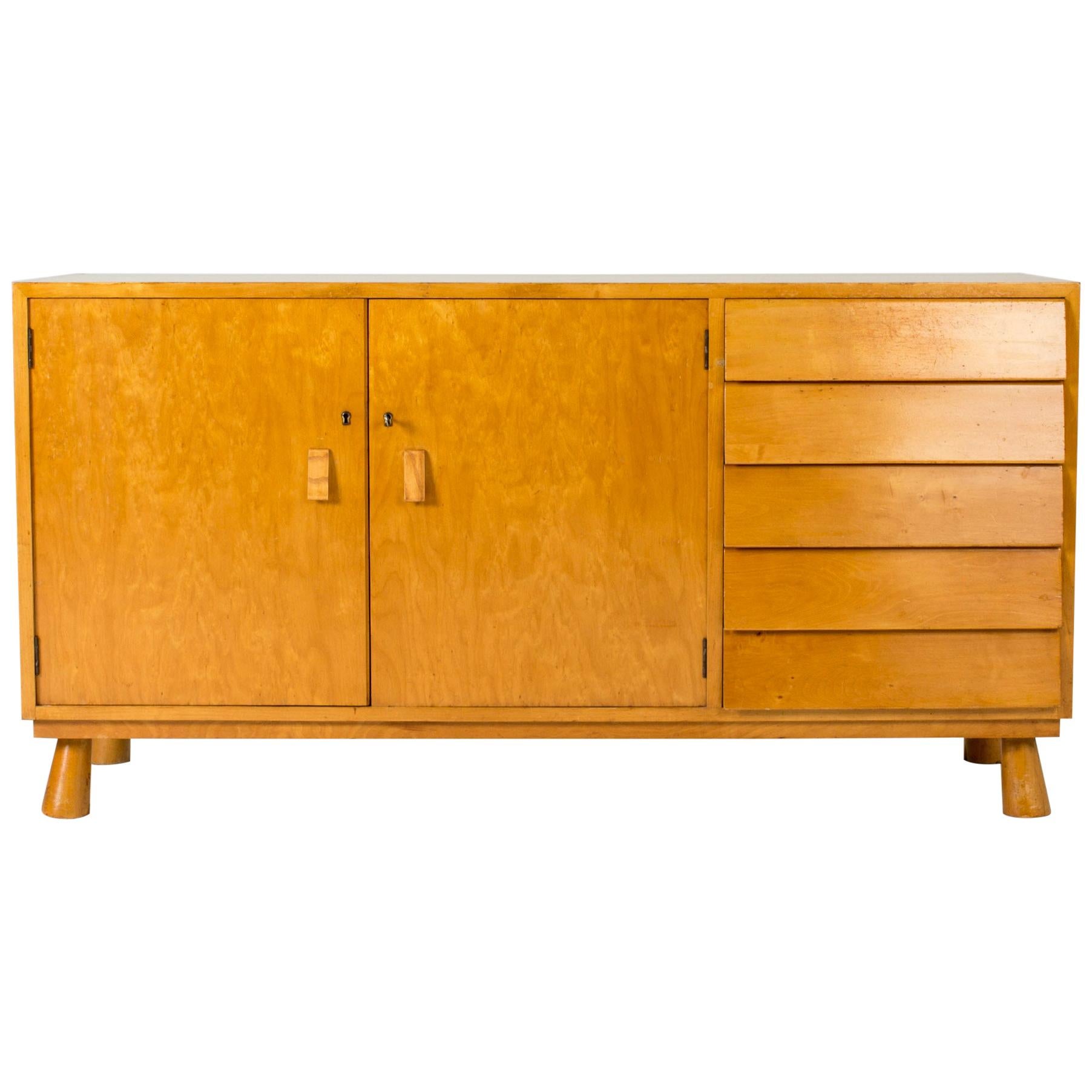 Swedish Functionalist Sideboard, 1930s