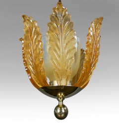 Swedish Glass Chandelier