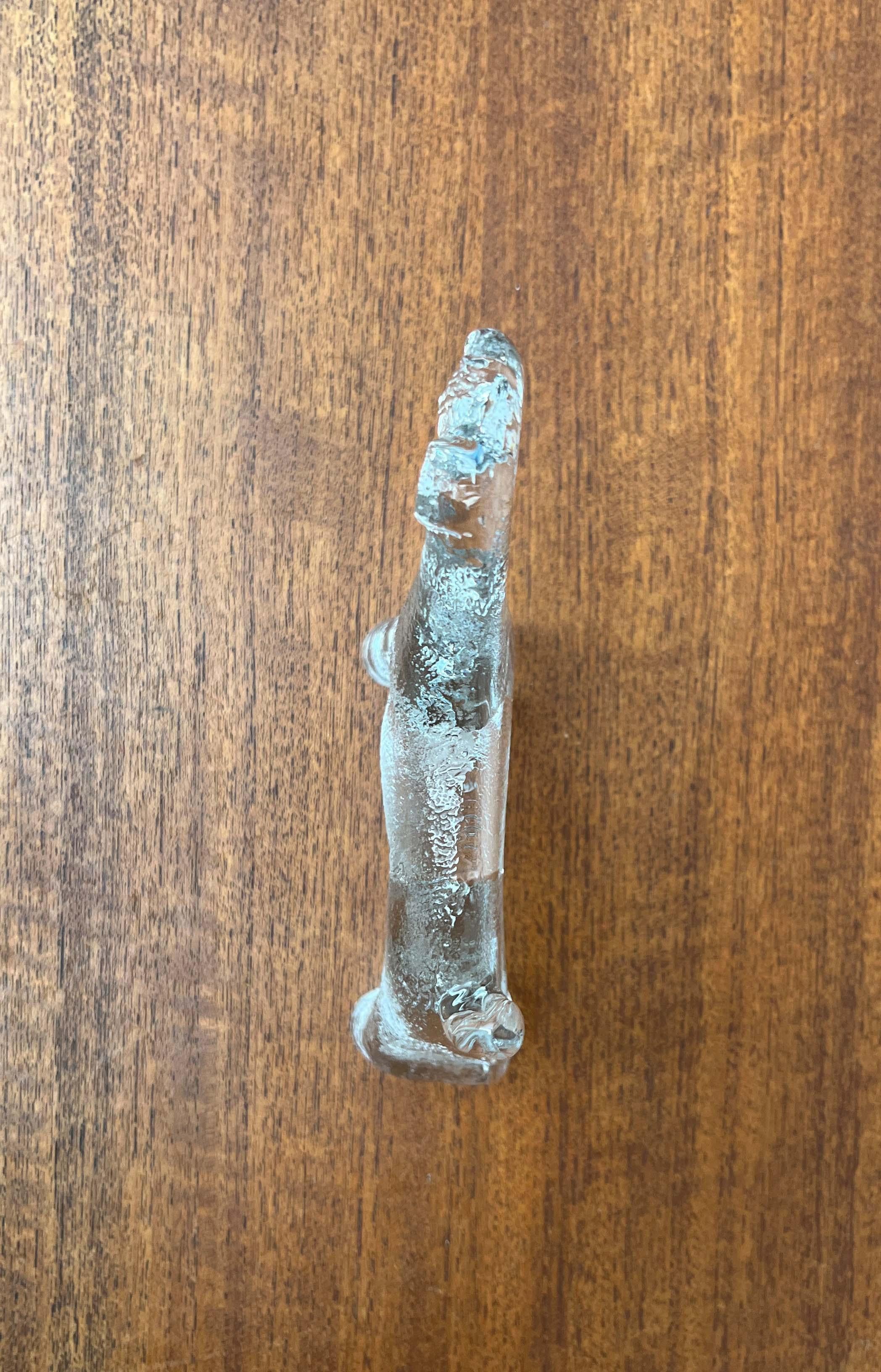 Scultura in vetro svedese della serie Airdaleterrier Bertil Vallien Kosta Boda in vendita 1