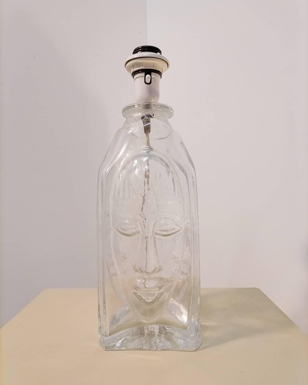 Swedish Glass Lamp, 1960 For Sale 6