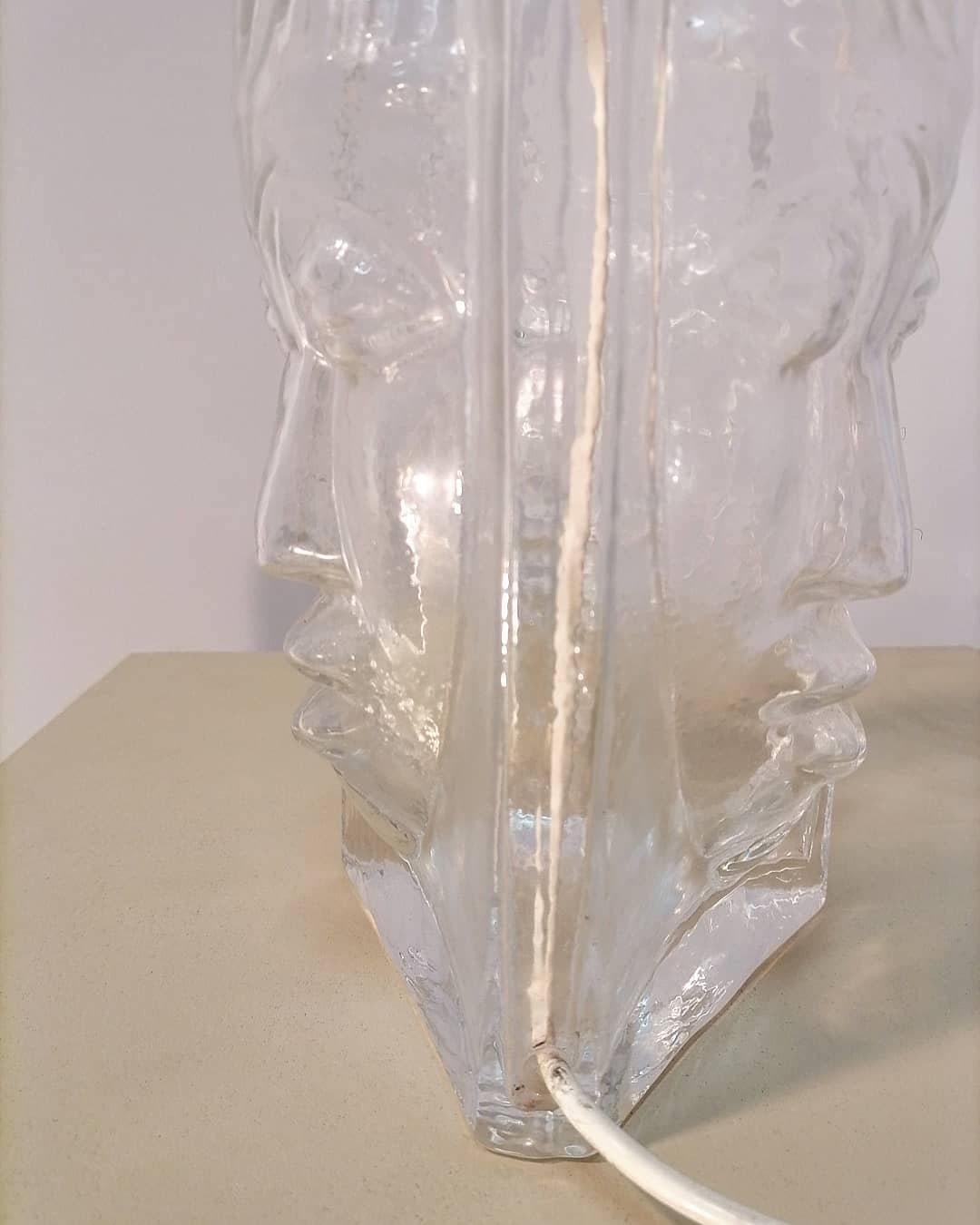 Swedish Glass Lamp, 1960 For Sale 9