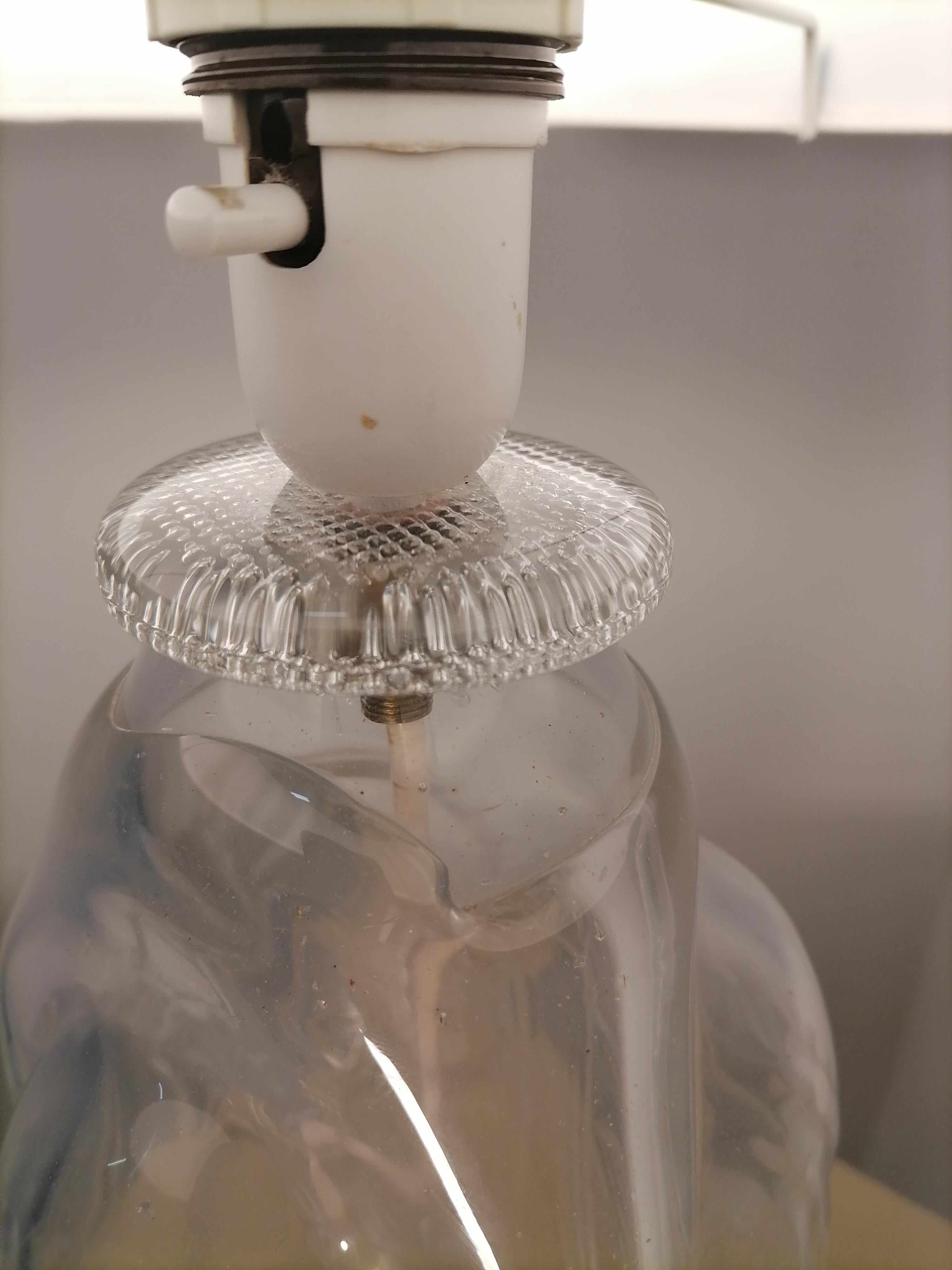 Swedish Glass Lamp, 1960 For Sale 10