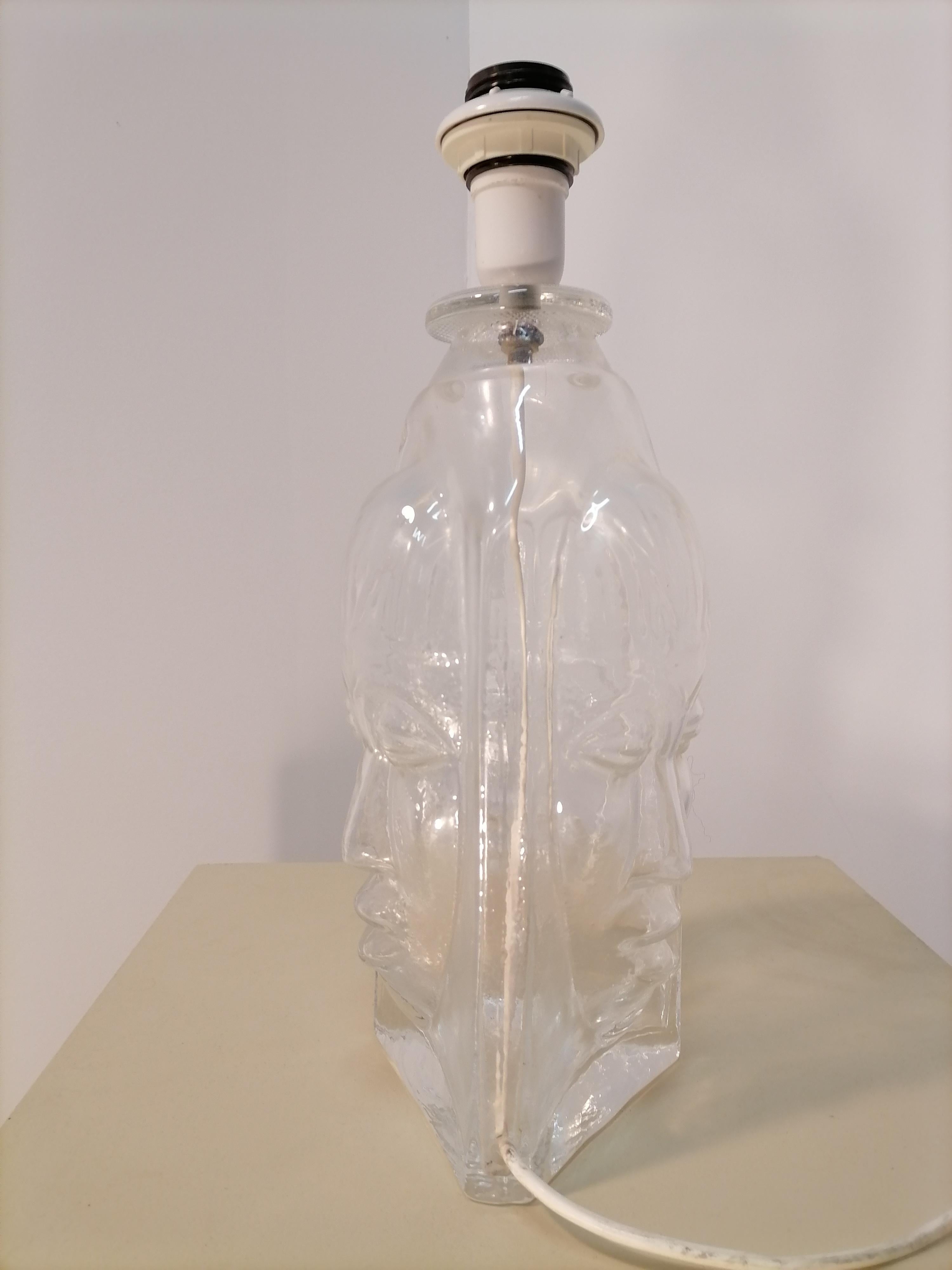 Swedish Glass Lamp, 1960 For Sale 3