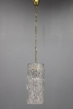 Swedish Glass Pendant Light by Carl Fagerlund for Orrefors, 1960s