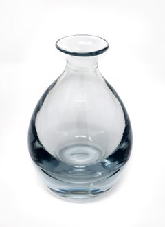 Swedish Glass Vase by Strombergshyttan