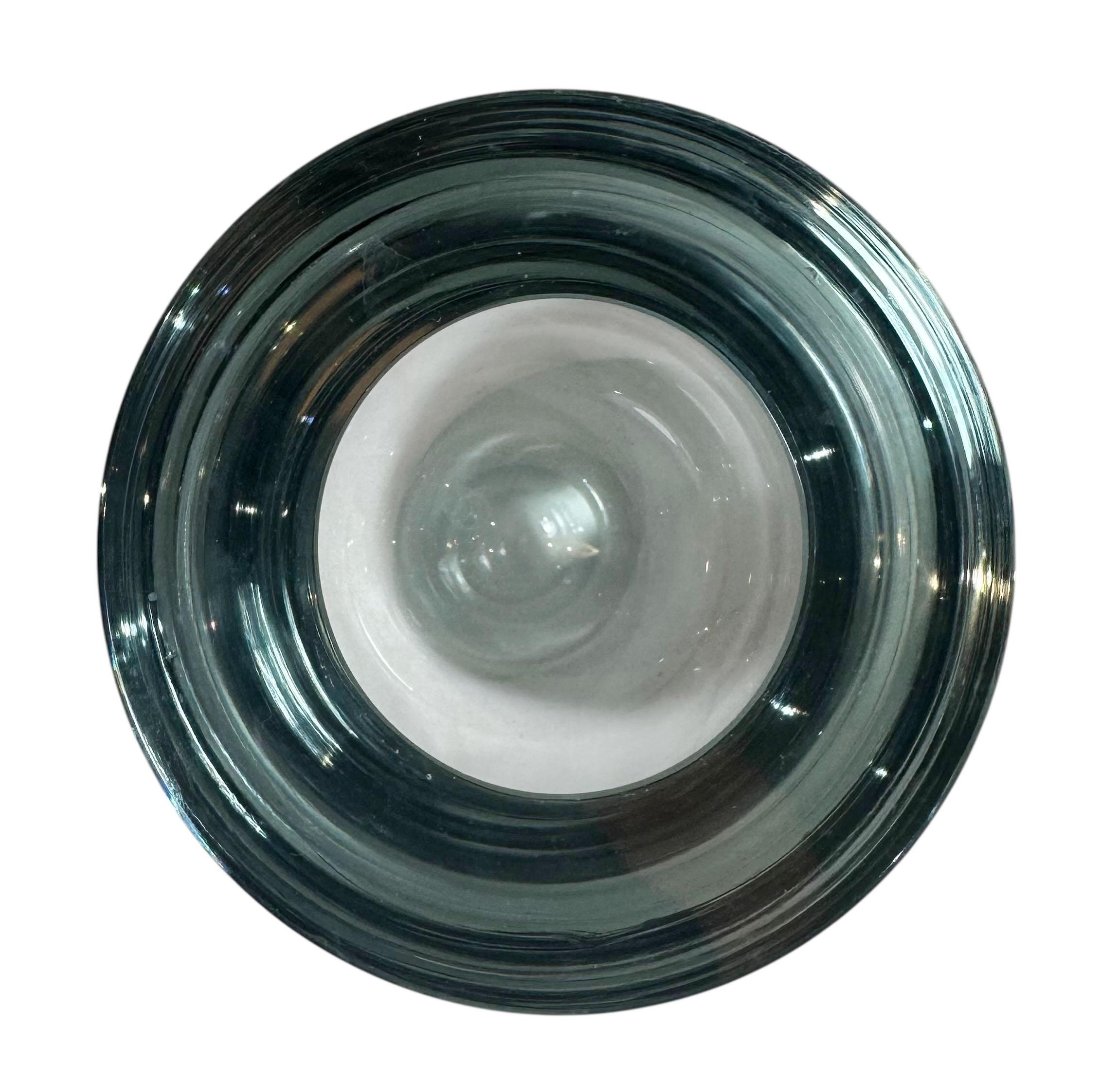 Swiss Swedish Glass Vase For Sale