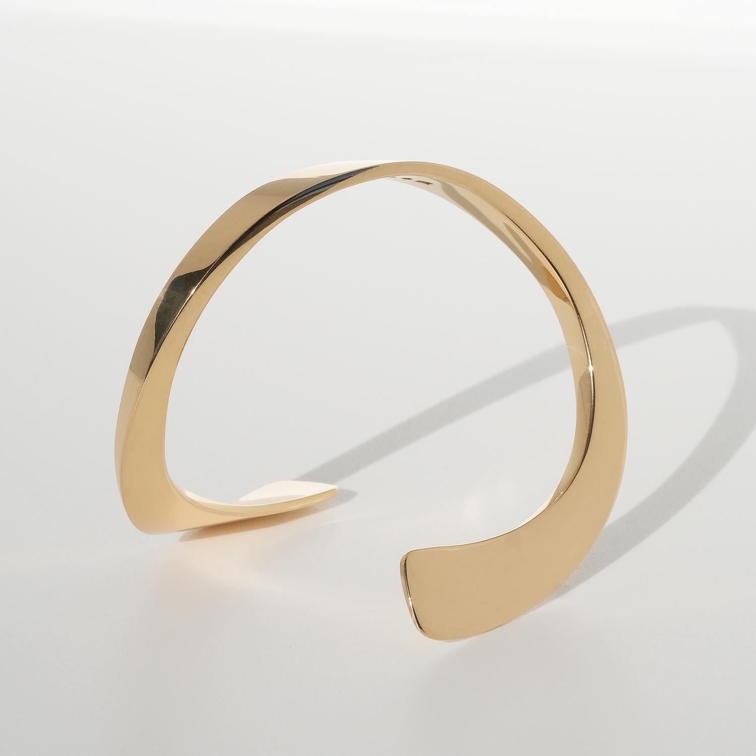Swedish gold bracelet by Rey Urban made 1965. 7
