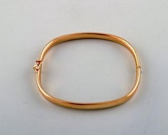 Swedish Goldsmith, 14 Carat Gold Bracelet, Mid-20th Century