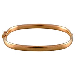 Swedish Goldsmith, 14 Carat Gold Bracelet, Mid-20th Century