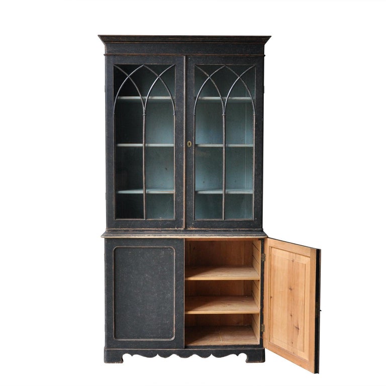Swedish Gothic Bookcase For Sale at 1stDibs
