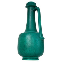 Grand vase Art déco Argenta par Wilhelm Kåge pour Gustavsberg, Suède, années 1930