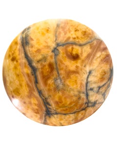 Swedish Grace Alabaster Pendant, 1920s – Sculptural Stone.