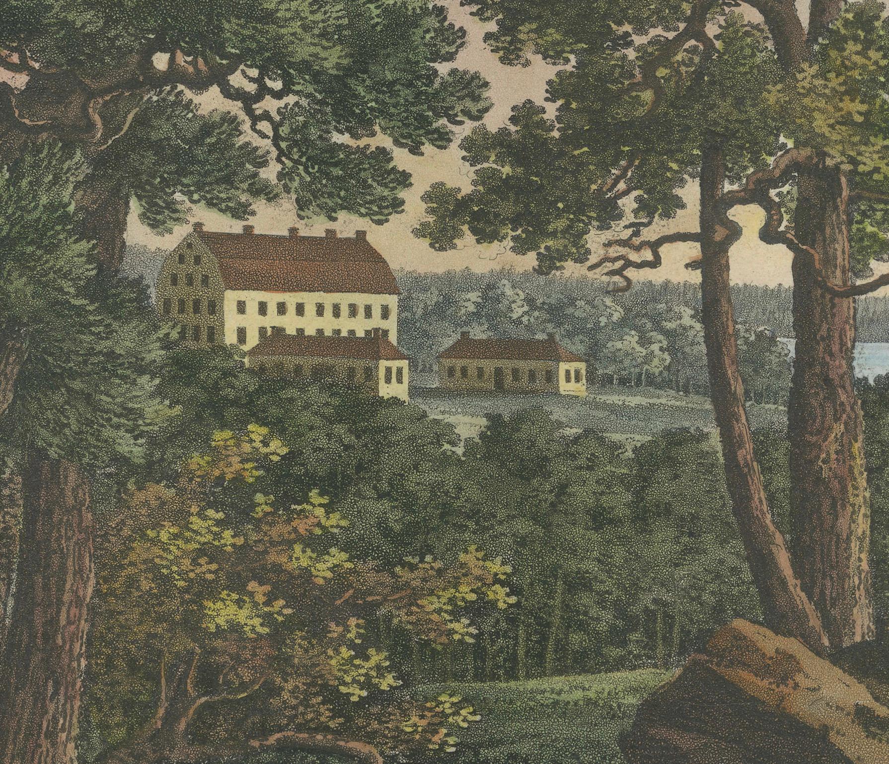 Swedish Grace and Grandeur: The Aquatint Legacy of Ulrik Thersner, 1825 For Sale 1