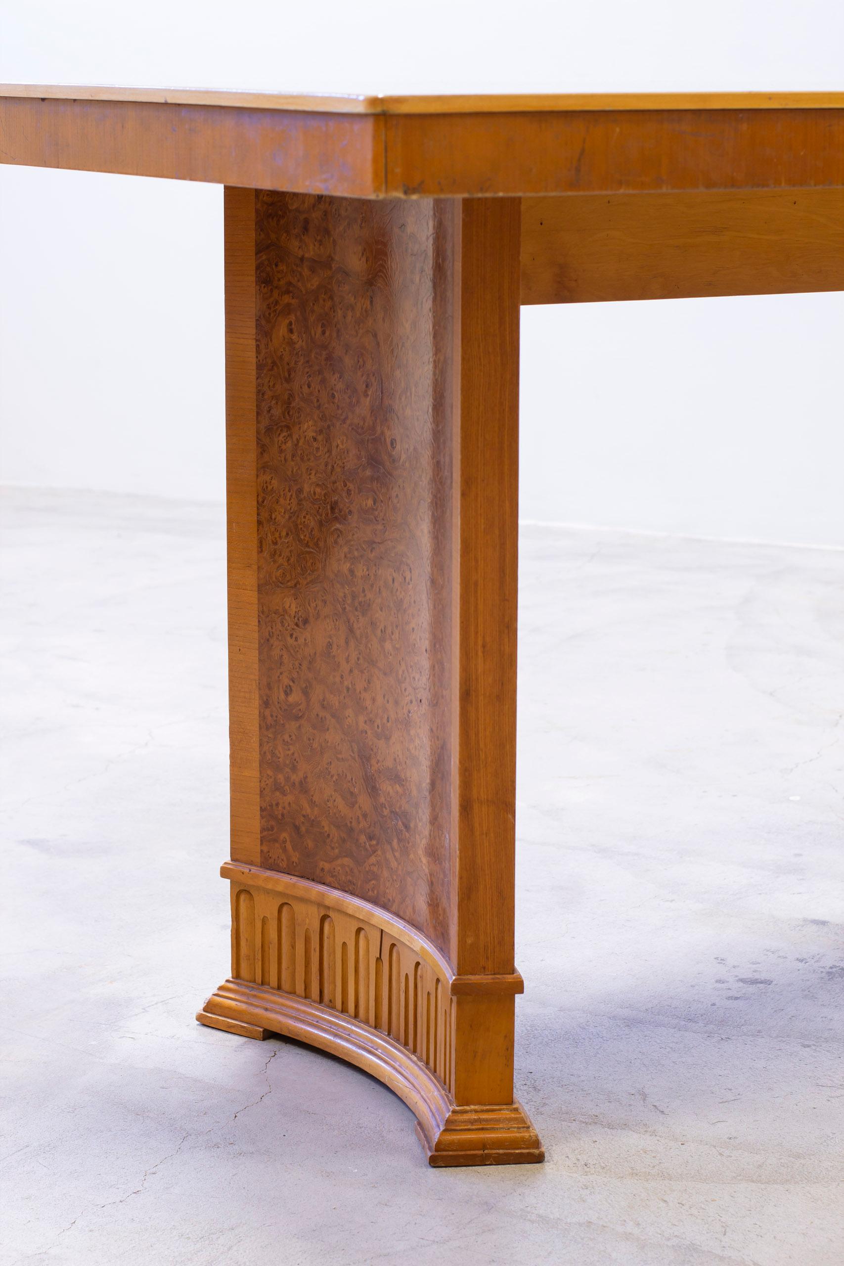 Bureau suédois Art déco dans le style d'Axel Einar Hjorth en vente 6