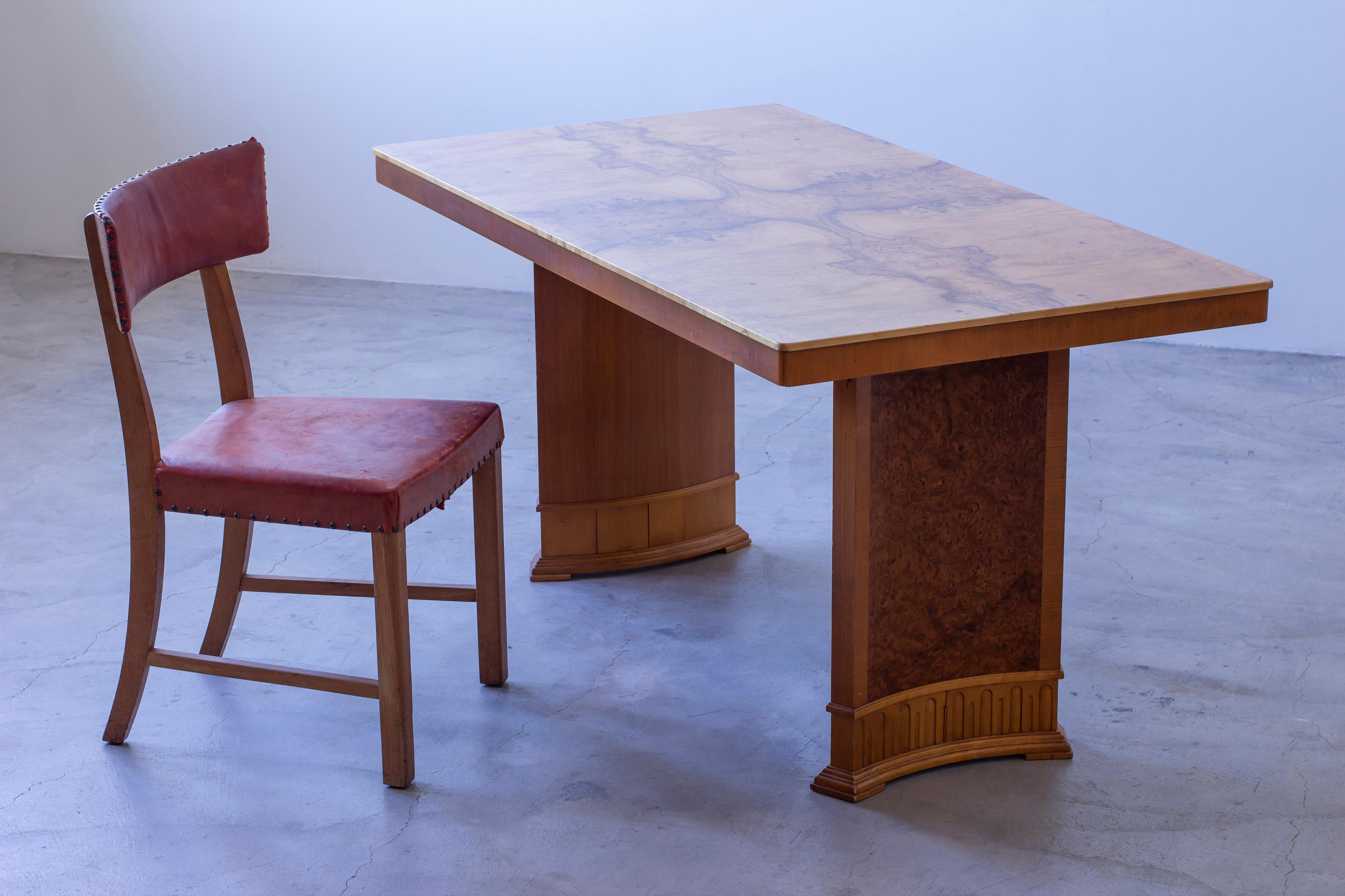 Bureau suédois Art déco dans le style d'Axel Einar Hjorth Bon état - En vente à Hägersten, SE