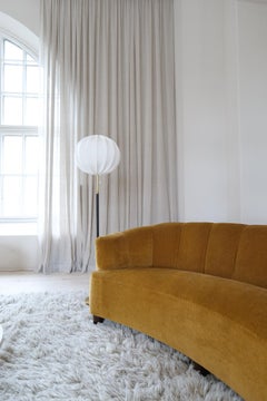 Swedish Grace Art Deco Seating Suite in Velvet, 2 chairs and Sofa