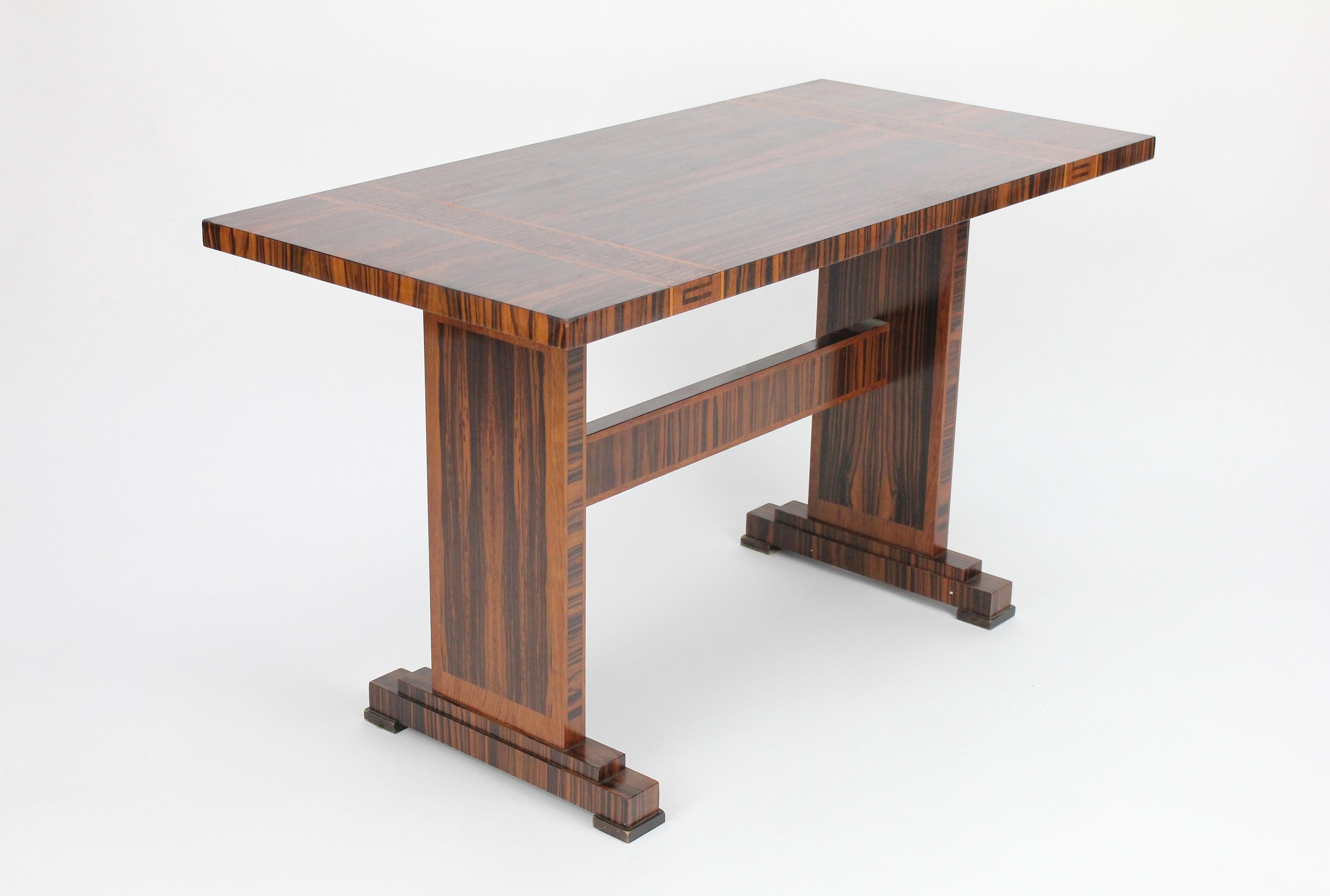 Early 20th Century Swedish Grace Art Deco Table, Sweden Late 1920s For Sale
