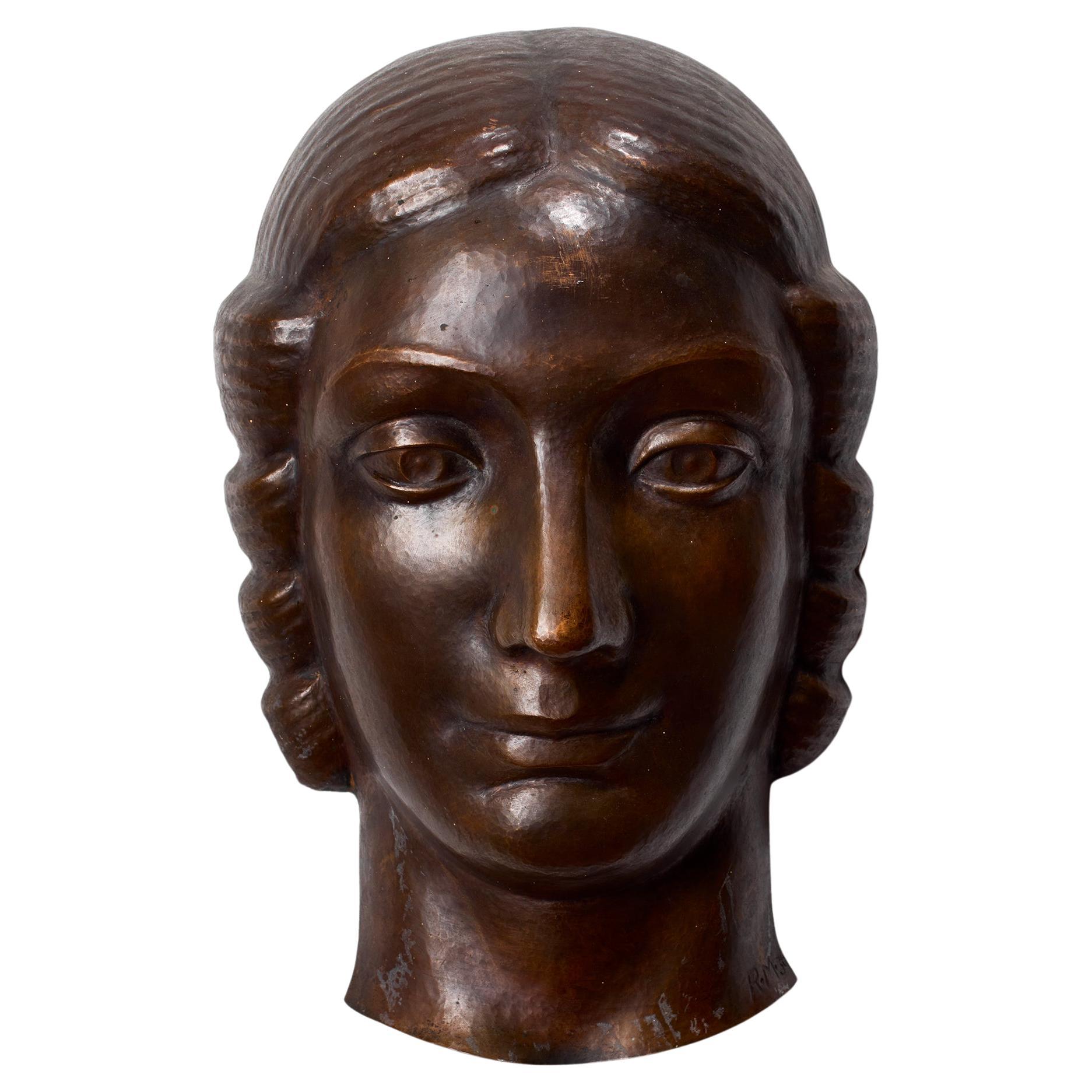 Rilievo da parete svedese Grace Art Deco, Svezia, anni '30