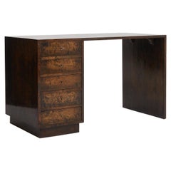 Antique Swedish Grace Birch Desk