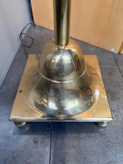 Swedish Grace brass floor lamp circa 1930