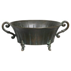 Cuenco «Swedish Grace» de bronce, diseñado por Thorild Knutson, década de 1930, Suecia