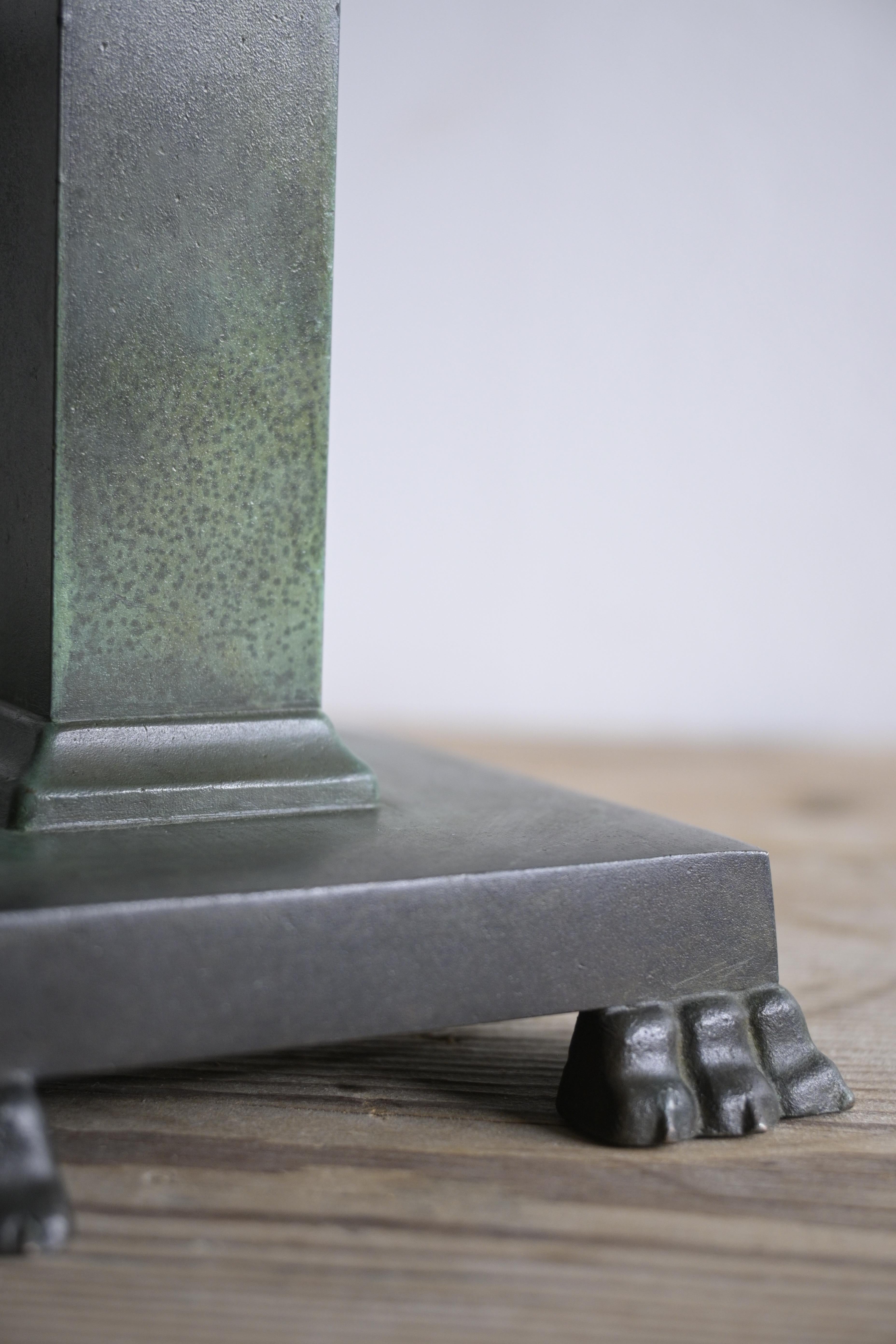 20th Century Swedish Grace Bronze Candlesticks 1920-30s