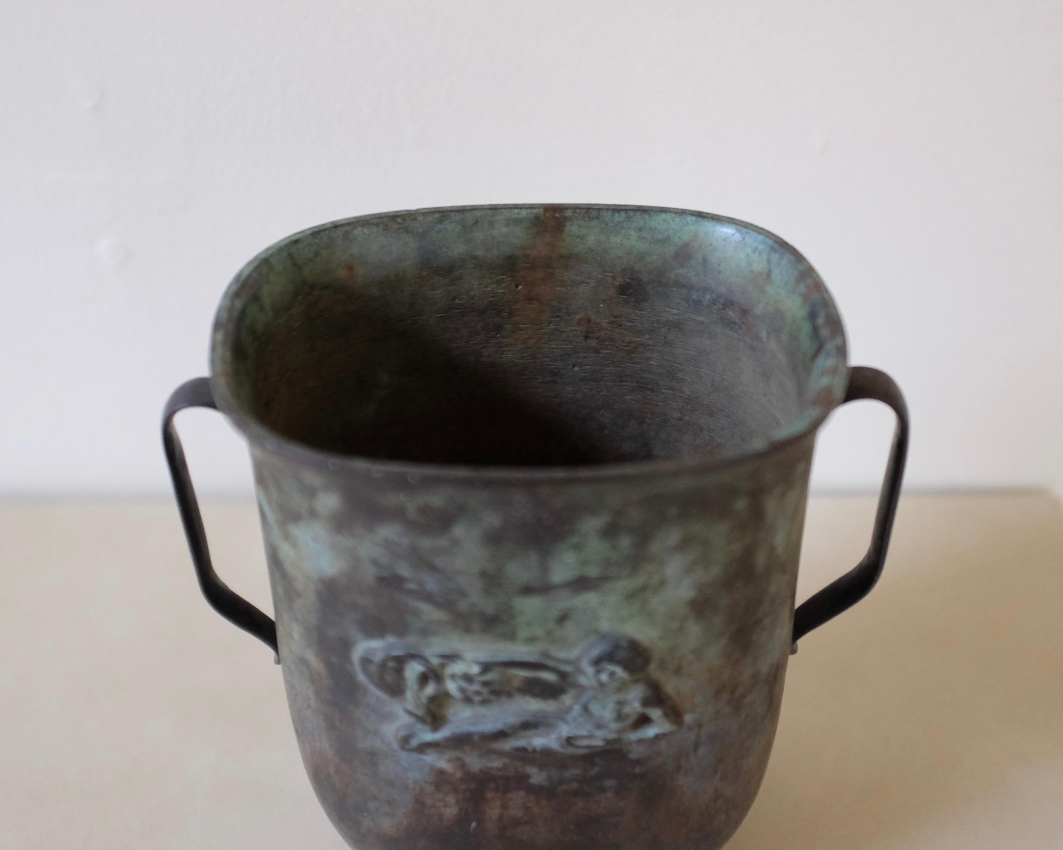 Jarrón Sueco Grace Bronce by GAB en venta 1