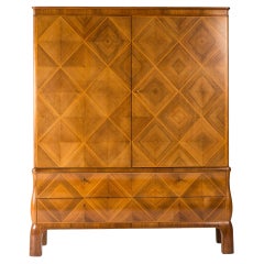 Swedish Grace cabinet from Mobilia, attributed to Oscar Nilsson, Sweden, 1930s