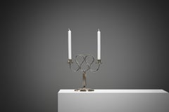Swedish Grace Candelabra by Herman Bergman, Sweden ca 1920s