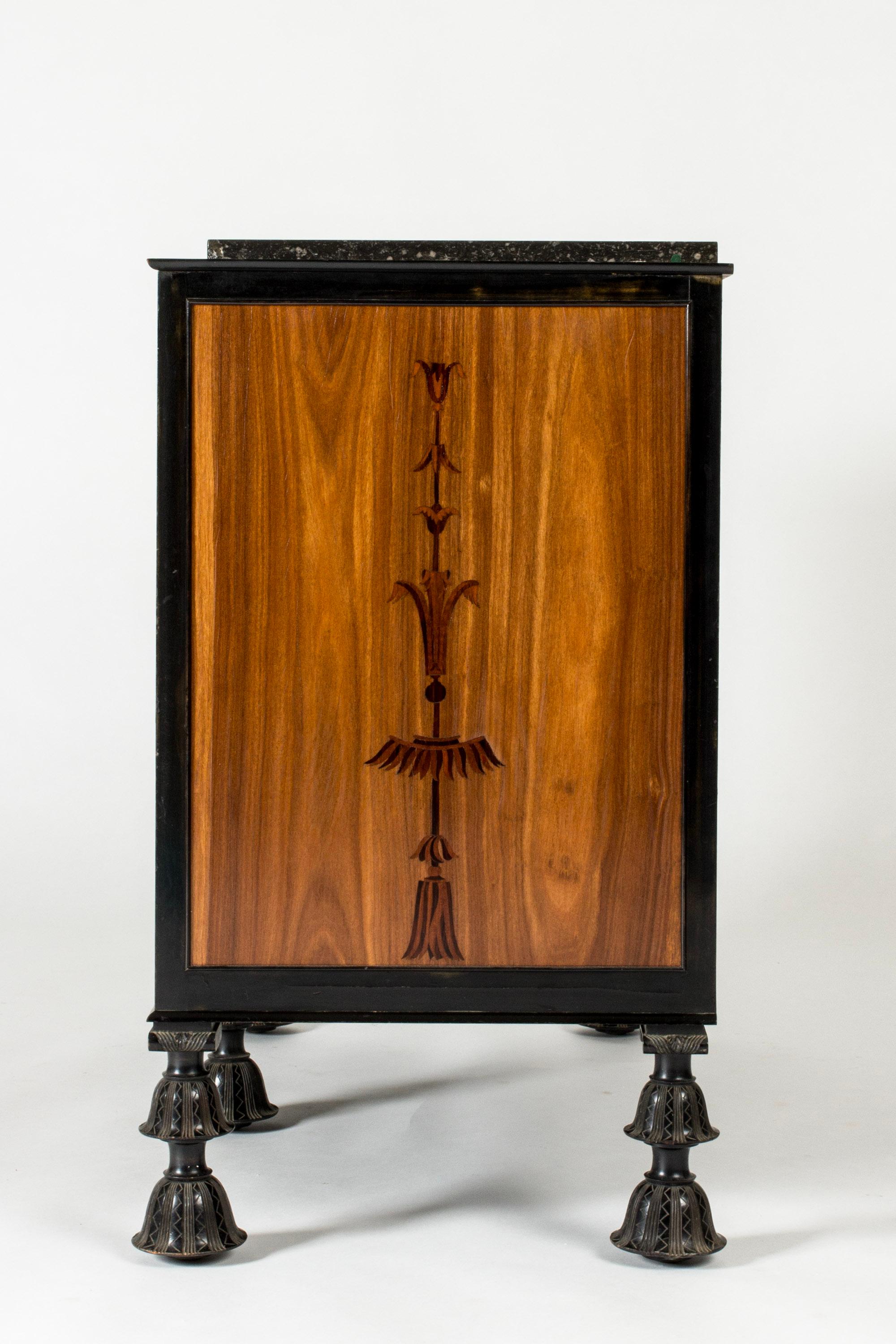 Swedish Grace Chest of drawers, Axel Einar Hjorth, Sweden, 1930s In Good Condition In Stockholm, SE