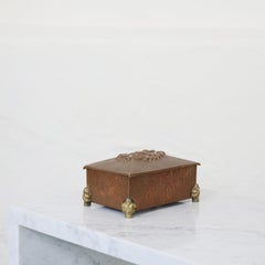 Cassa funebre in rame “Swedish Grace” di Einar Backström, anni ’30, Svezia