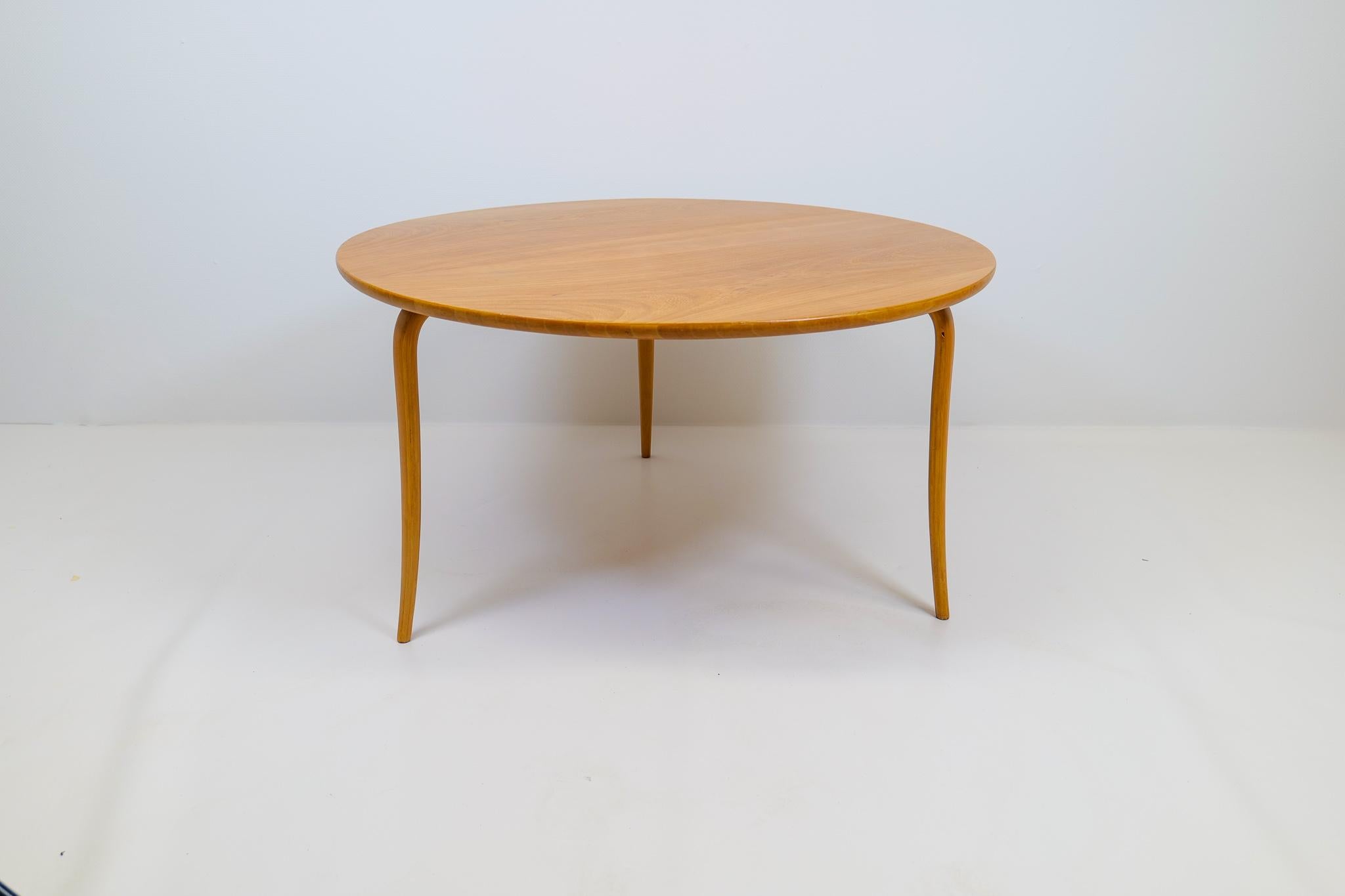 Swedish Grace Early Bruno Mathsson Large 'Annika' Coffee Table 1930s For Sale 7