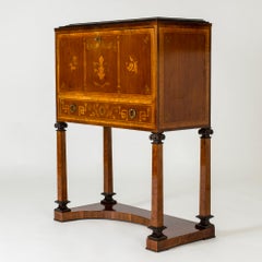 Swedish Grace Fall-front Cabinet by Axel Einar Hjorth, Sweden, 1925