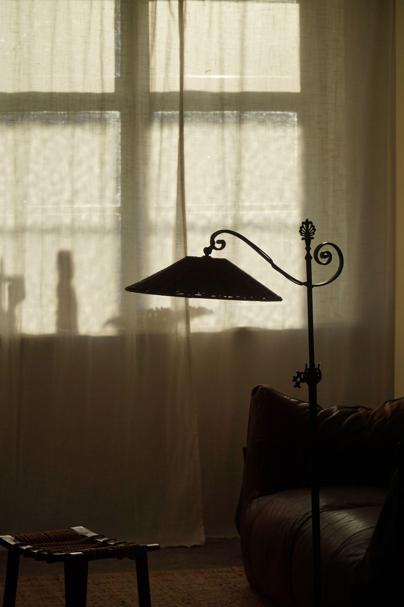 Swedish Grace, Floor Lamp in Steel, 