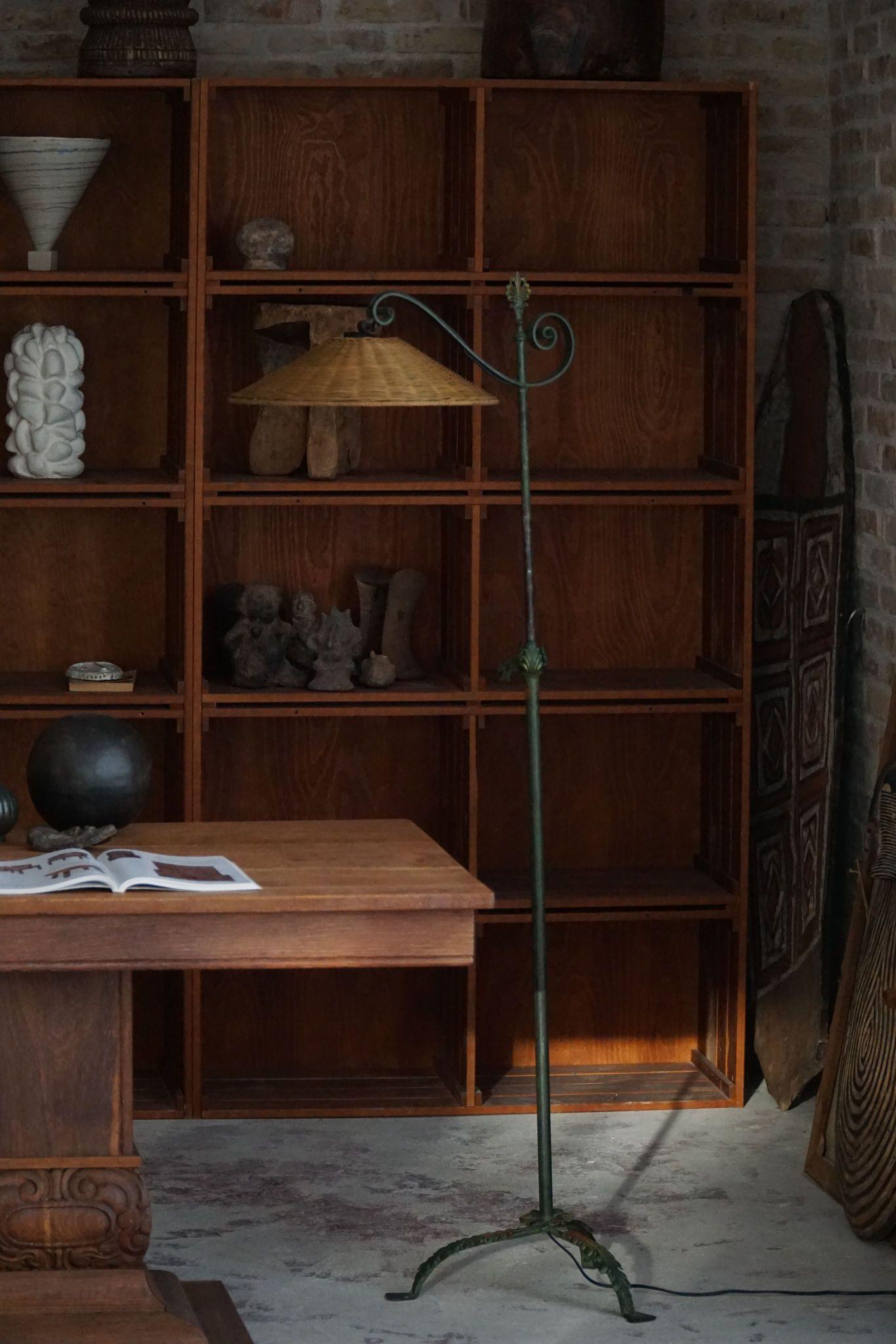 Swedish Grace, Floor Lamp in Steel, 