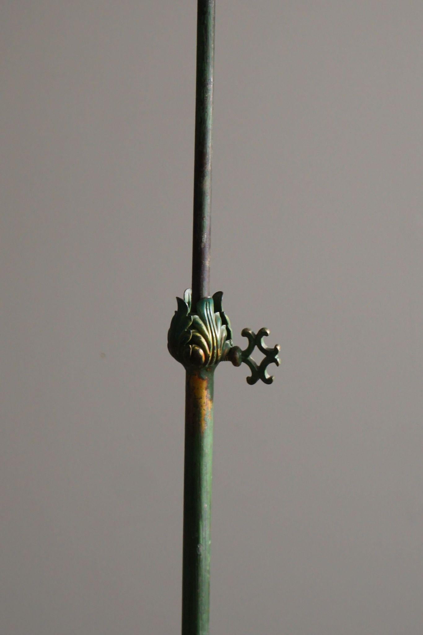 Swedish Grace, Floor Lamp in Steel, 