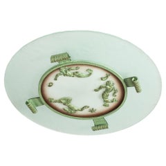 Swedish Grace Flush Mount Ceiling Light from Bjerkås Armatur, Sweden, 1940s