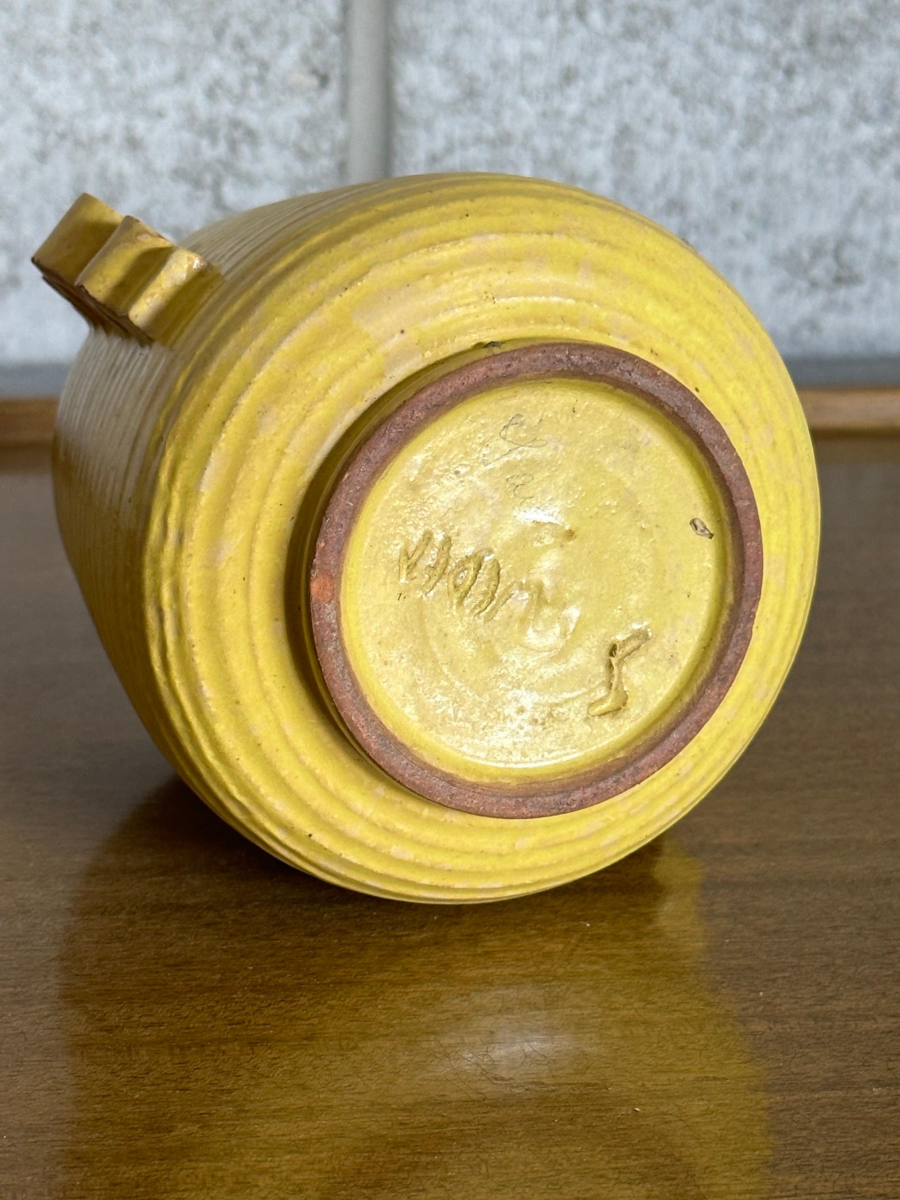Swedish Grace Handled Vase by Greta Runeborg For Sale 2