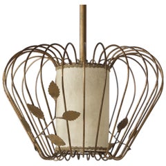Lámparas de araña y colgantes Art Nouveau