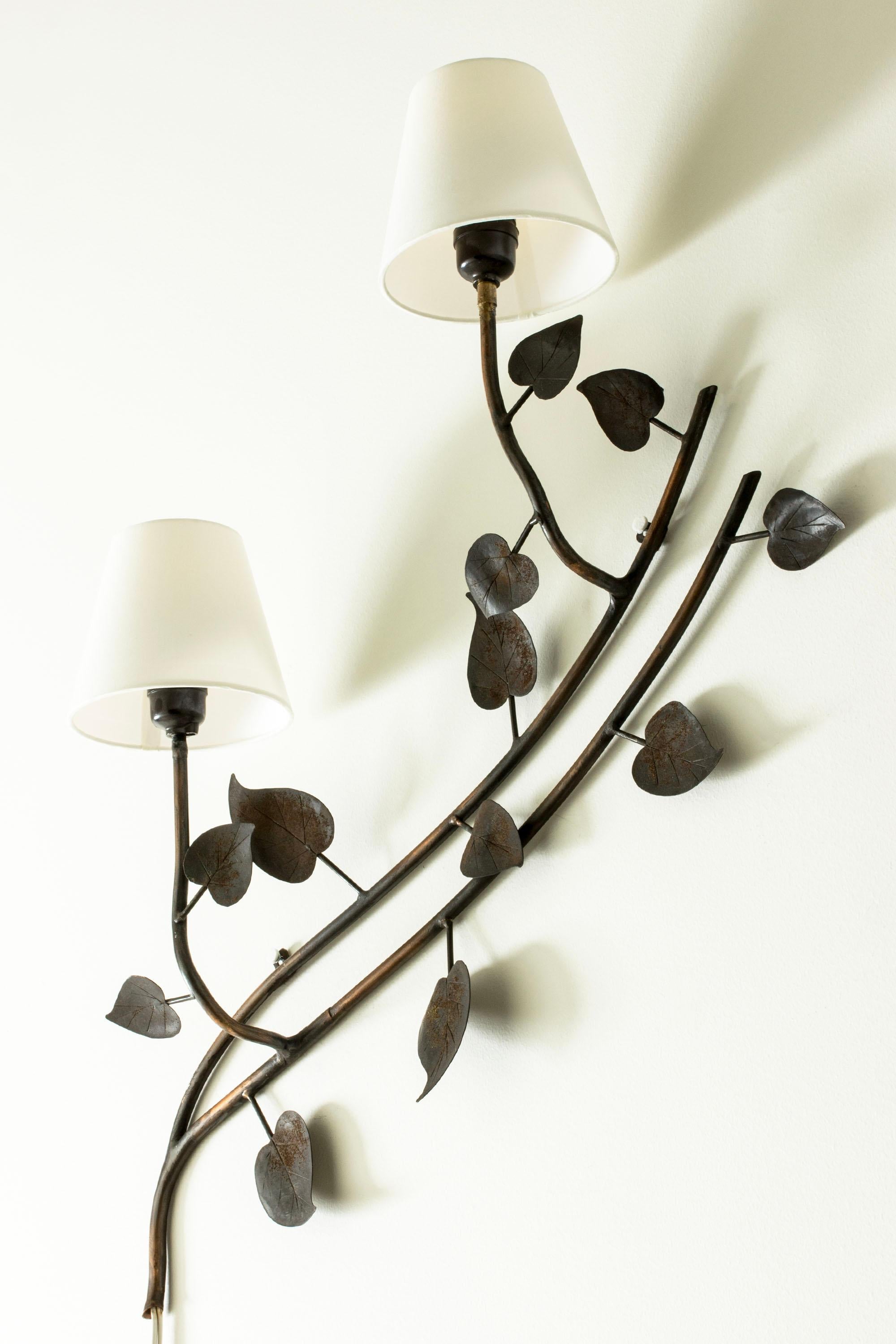 Scandinavo moderno Applique svedese Grace Leaf, Svezia, anni '40 in vendita