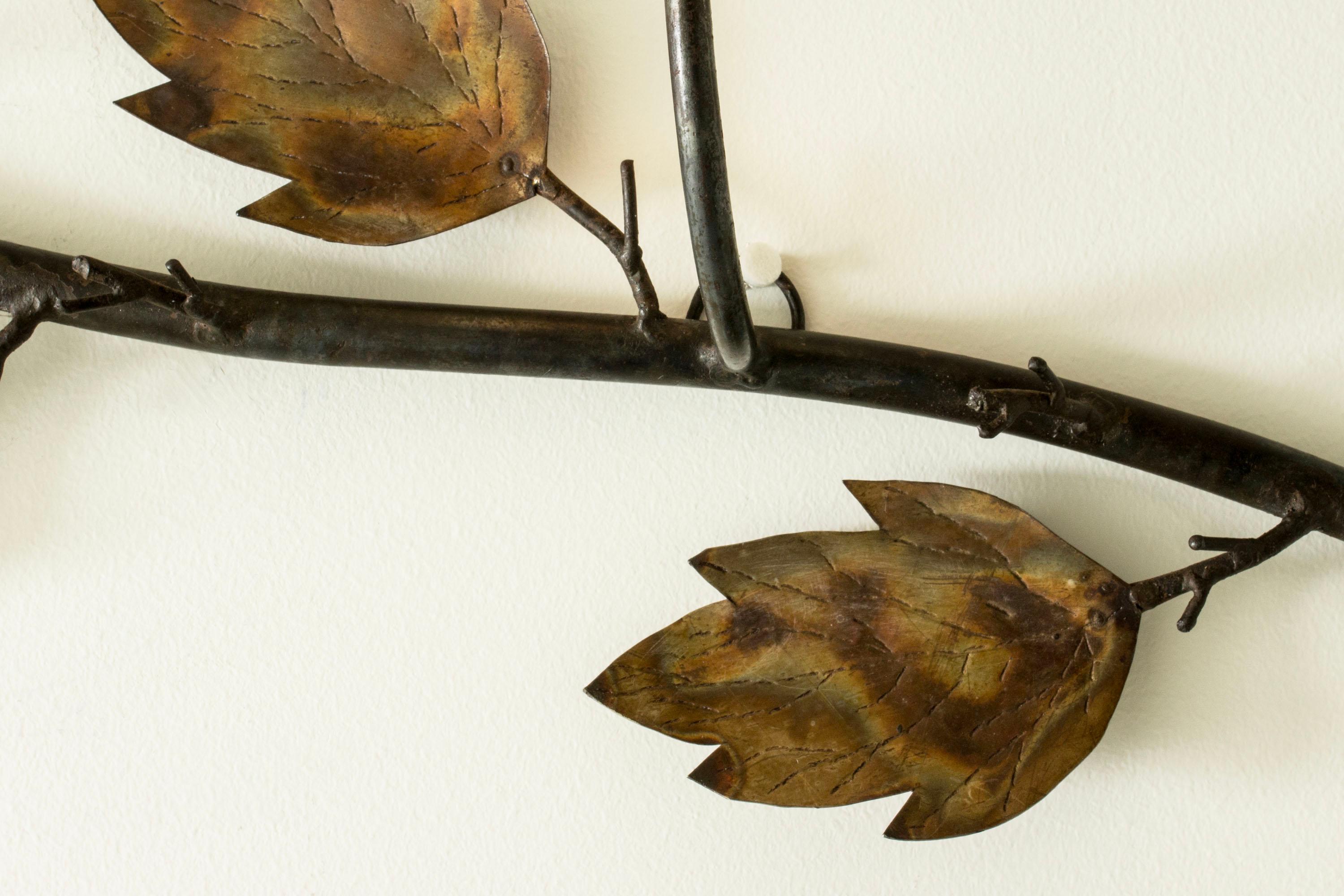 Applique svedese Grace Leaf, Svezia, anni '40 In condizioni buone in vendita a Stockholm, SE