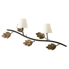 Swedish Grace Leaf Wall light, Sweden, 1940s