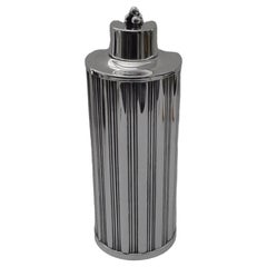 "Swedish Grace" Modernist Tage Gothlin Silver Cocktail Shaker