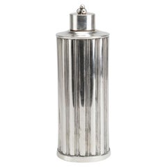 Vintage "Swedish Grace" Modernist Tage Gothlin Silver Cocktail Shaker