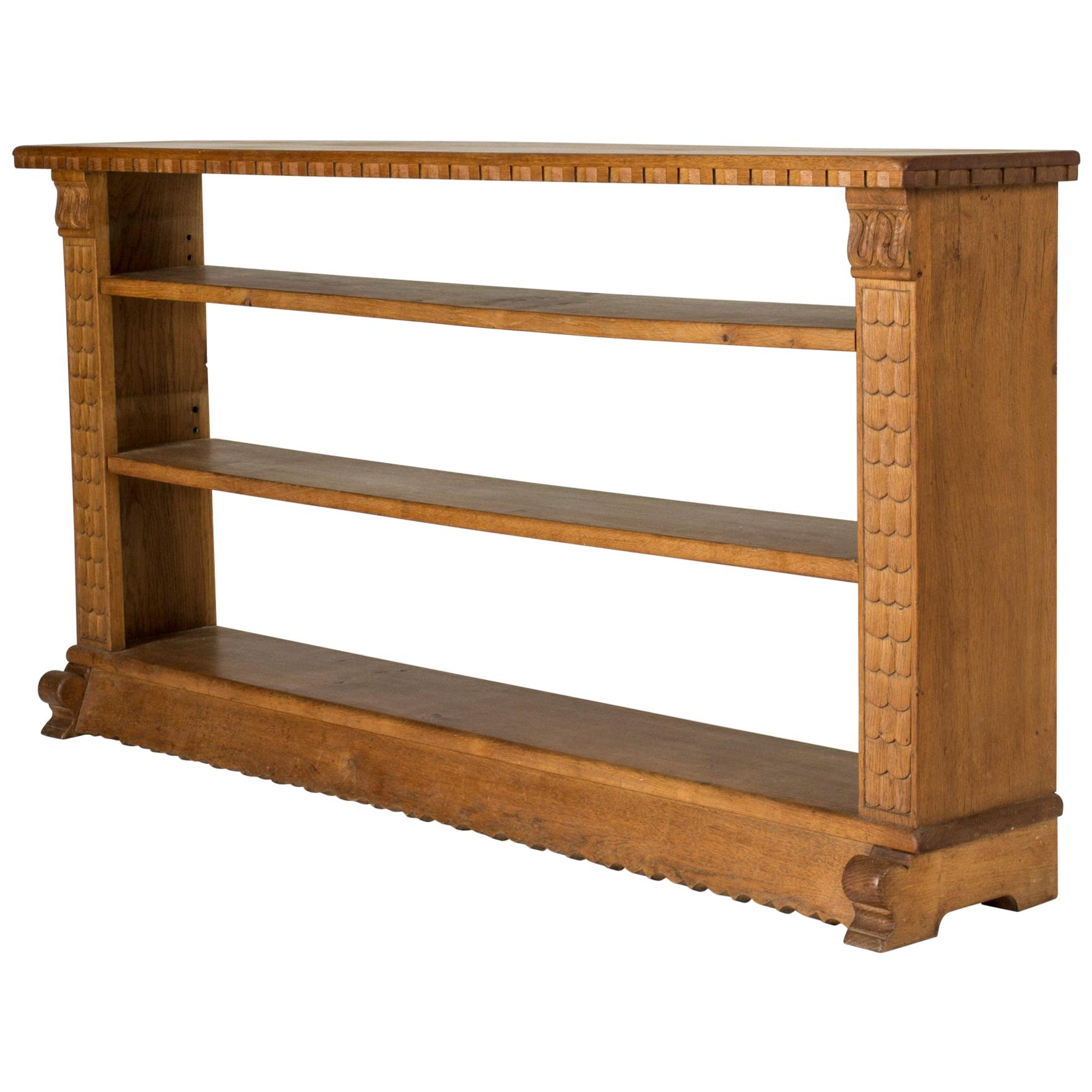 Swedish Grace Oak Console